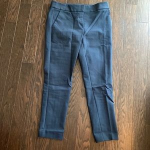LOFT blue Marisa Skinny dress pant. Size 6. Seam in back.